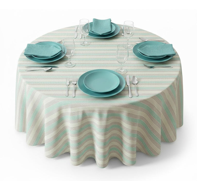 Home Bargains Plus Thanksgiving Hilton Plaid Fabric Tablecloth, Red Taupe Cream Woven Gingham Check Harvest Easy Care Cotton Blend Table Cover and Napkin