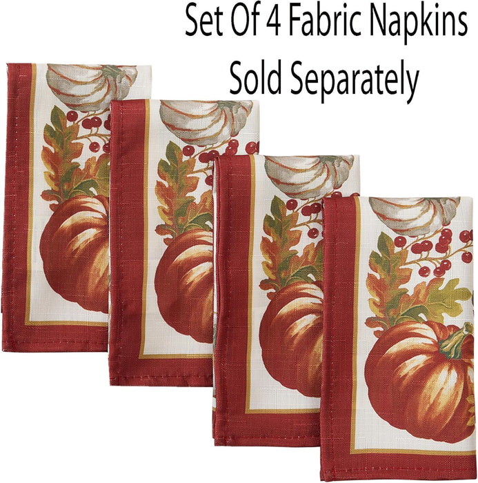 Newbridge Thanksgiving Tablecloths and Dining Décor - Country Turkey and Autumns Bounty