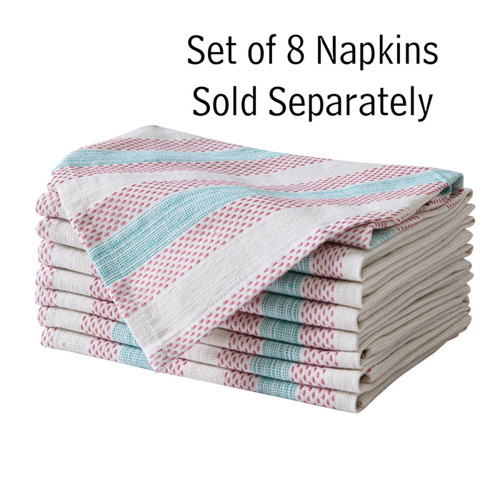 Home Bargains Plus Thanksgiving Hilton Plaid Fabric Tablecloth, Red Taupe Cream Woven Gingham Check Harvest Easy Care Cotton Blend Table Cover and Napkin