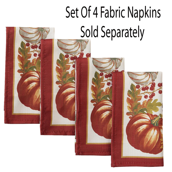 Newbridge Thanksgiving Tablecloths and Dining Décor - Country Turkey and Autumns Bounty