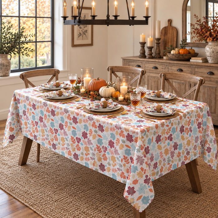 Home Bargains Plus Thanksgiving Fabric Tablecloths