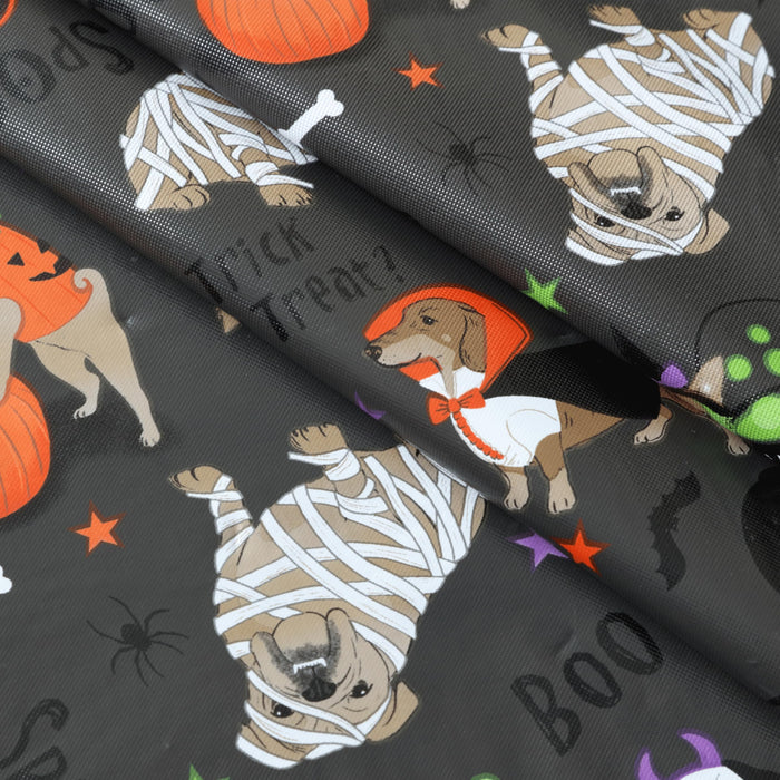 Halloween Pets Vinyl Flannel Backed Tablecloths by Newbridge